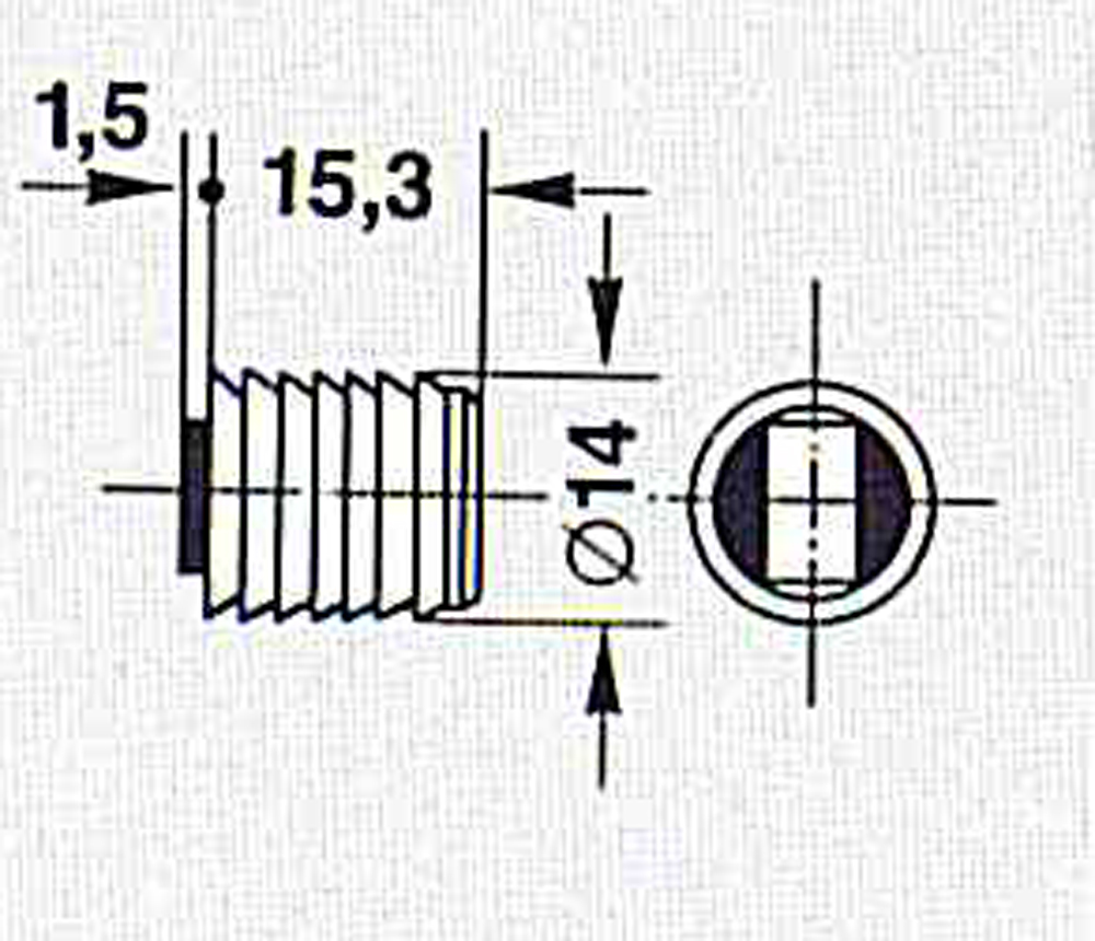 Loqueteau magnétique type 2052